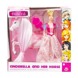 GIOCHI PREZIOSI ΠΡΙΓΚΙΠΙΣΣΕΣ ΠΑΡΑΜΥΘΙΩΝ CINDERELLA AND HER HORSE FAT02000