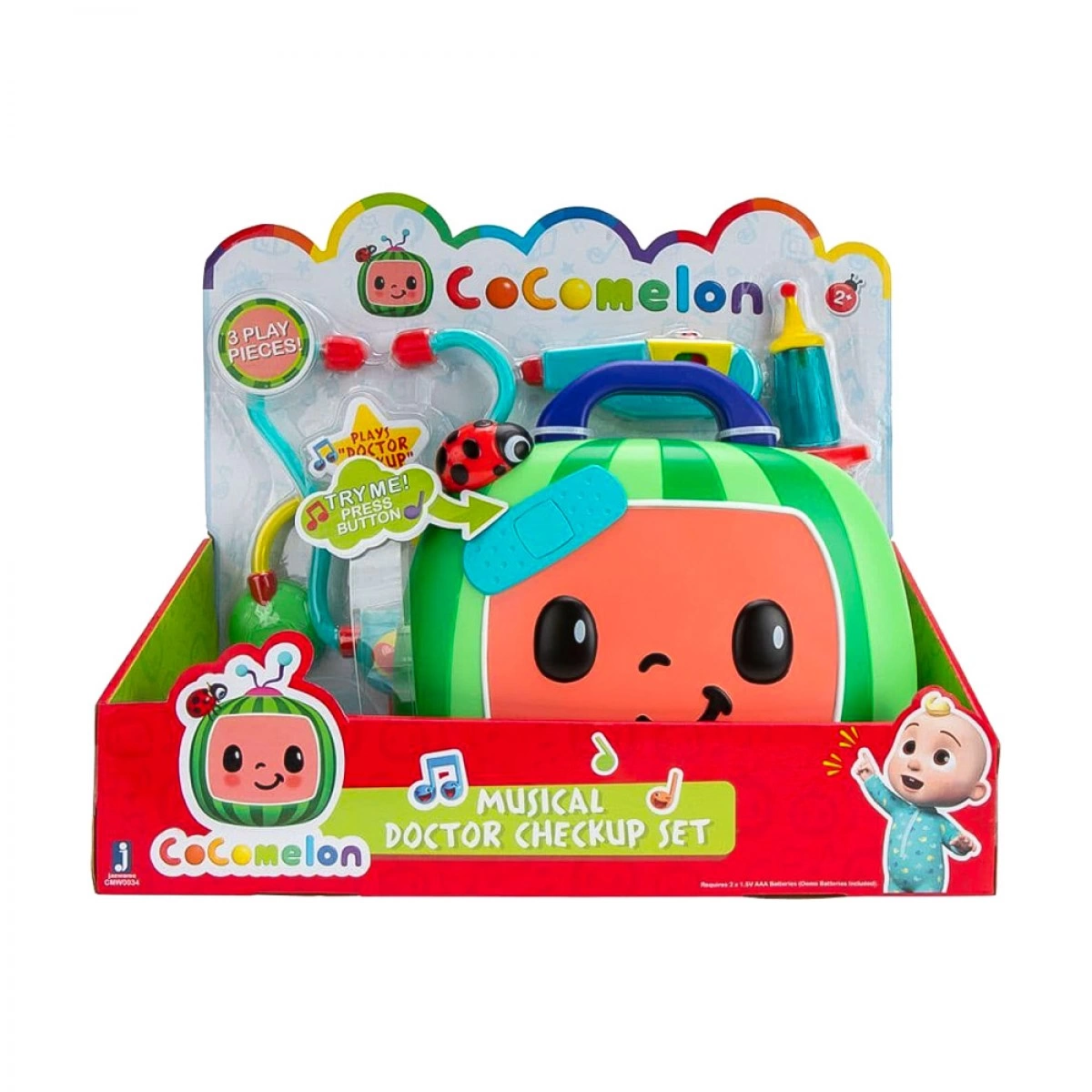 GIOCHI PREZIOSI COCOMELON MUSICAL DOCTOR CHECKUP SET CCM04000