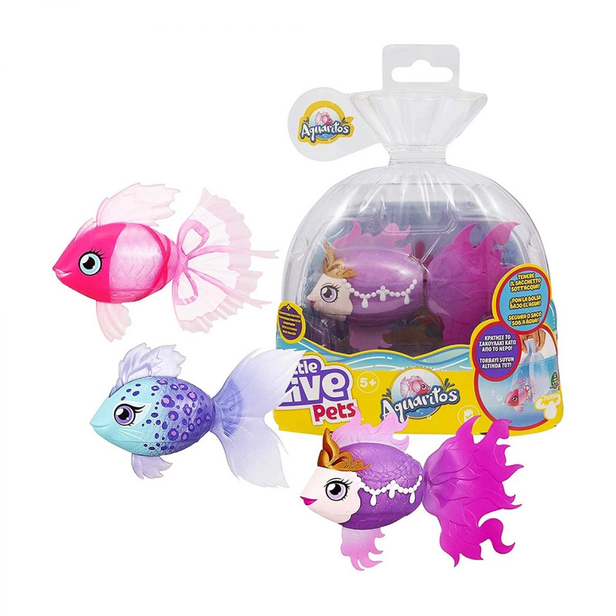 MOOSE LITTLE LIVE PETS AQUARITOS LP101000 (3 ΣΧΕΔΙΑ)