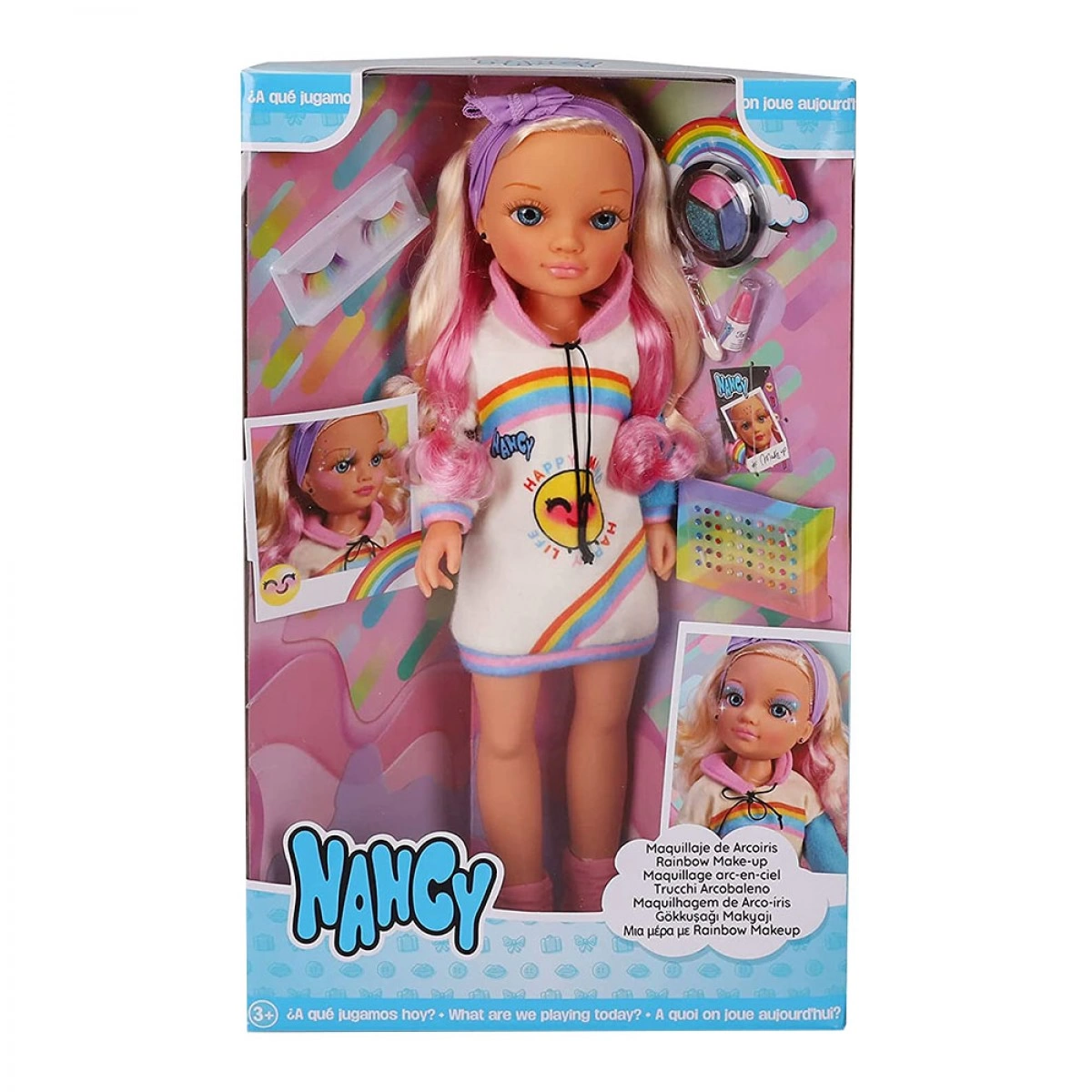 GIOCHI PREZIOSI ΚΟΥΚΛΑ NANCY RAINBOW MAKE UP 700017110