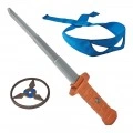 GIOCHI PREZIOSI NINJA TURTLES MOVIE ROLE PLAY NINJA REVEAL - LEONARDO'S KATANA TU806000-83520