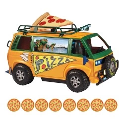 GIOCHI PREZIOSI NINJA TURTLES PIZZA FIRE VAN TU804000-83468