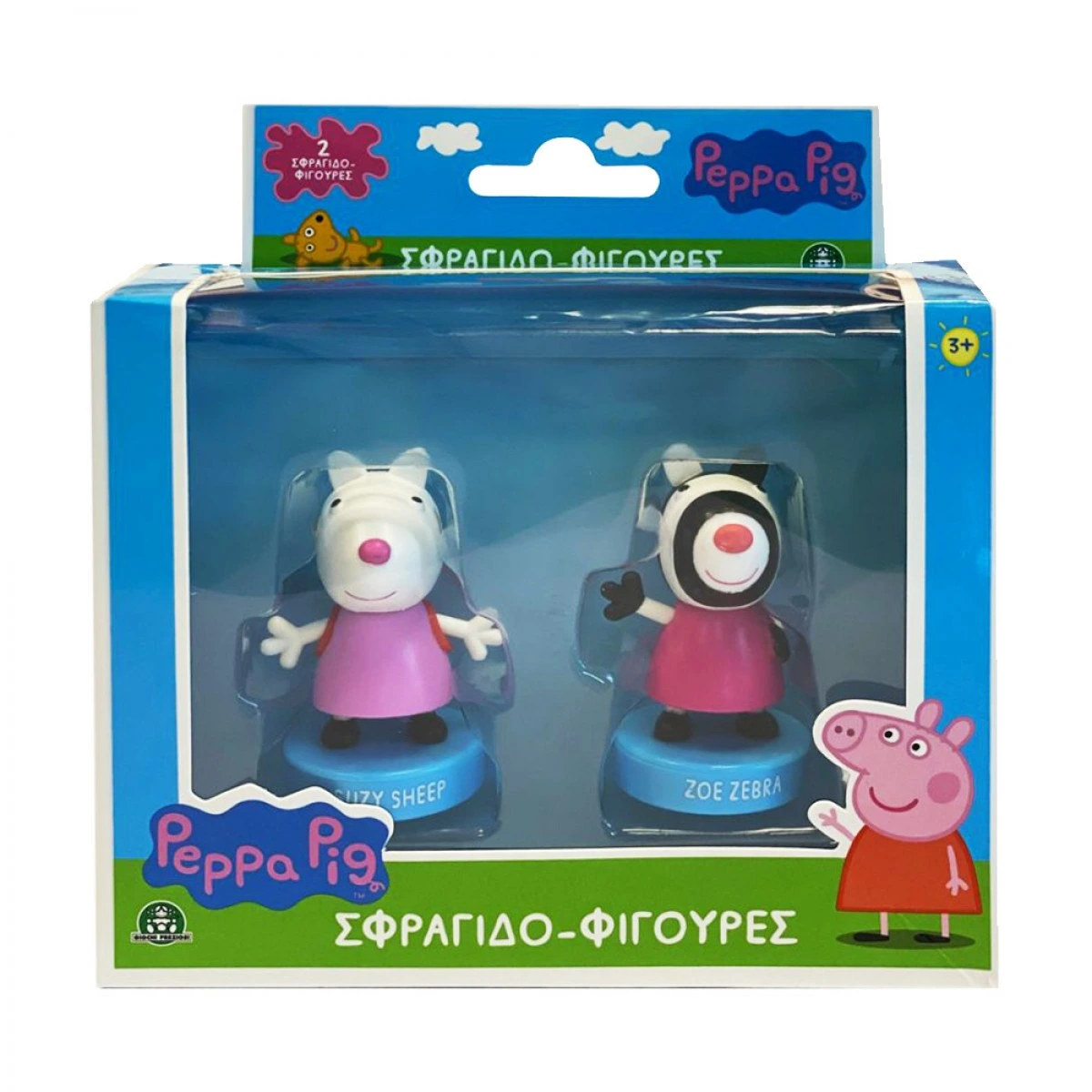 GIOCHI PREZIOSI PEPPA PIG ΦΙΓΟΥΡΕΣ-ΣΦΡΑΓΙΔΕΣ 2 ΦΙΓΟΥΡΕΣ PP005000