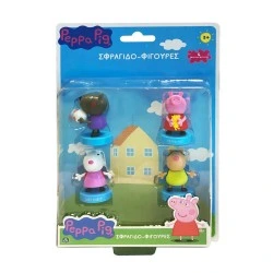 GIOCHI PREZIOSI PEPPA PIG ΦΙΓΟΥΡΕΣ-ΣΦΡΑΓΙΔΕΣ 4 ΦΙΓΟΥΡΕΣ PP006000