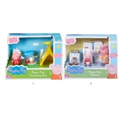 GIOCHI PREZIOSI PEPPA PIG ΚΟΥΖΙΝΑ-CAMPING ΜΕ 2 ΦΙΓΟΥΡΕΣ PPC40000