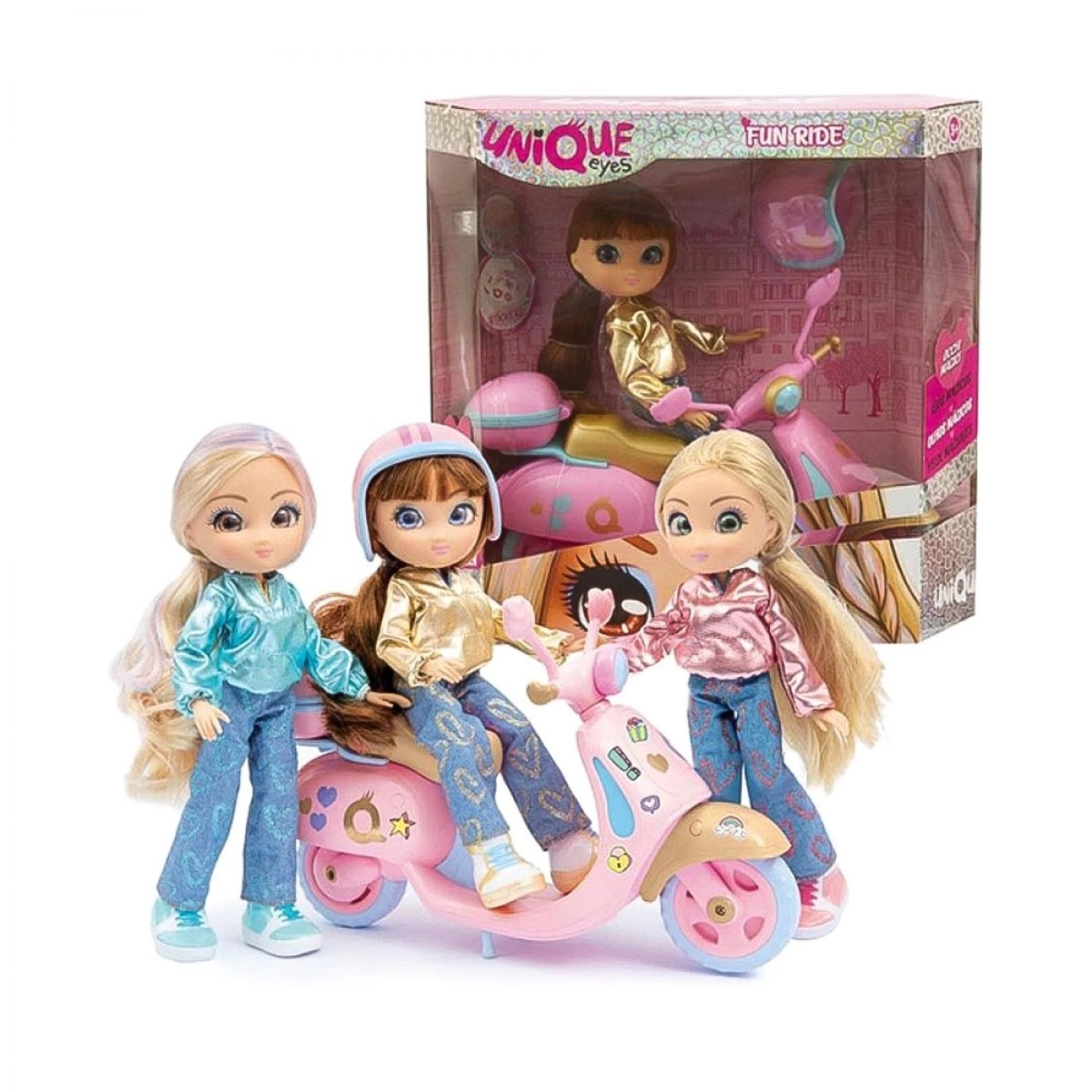 GIOCHI PREZIOSI UNIQUE EYES FUN RIDE ΚΟΥΚΛΑ SOPHIA MYM11000