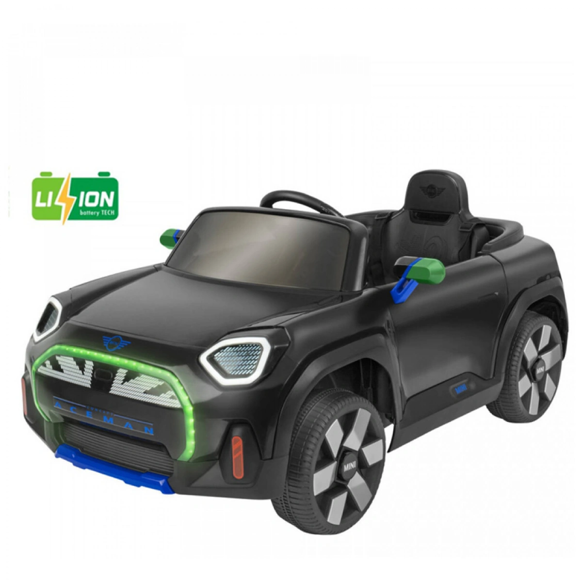 GLOBO ΗΛΕΚΤΡΟΚΙΝΗΤΟ ΑΥΤΟΚΙΝΗΤΟ 12V  ΜΙΝΙ ACEMAN ΜΑΥΡΟ 42751