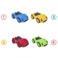 GLOBO ΑΥΤΟΚΙΝΗΤΟ ΚΑΜΠΡΙΟ 4ΧΡΩΜΑΤΑ FREE WHEEL 55075
