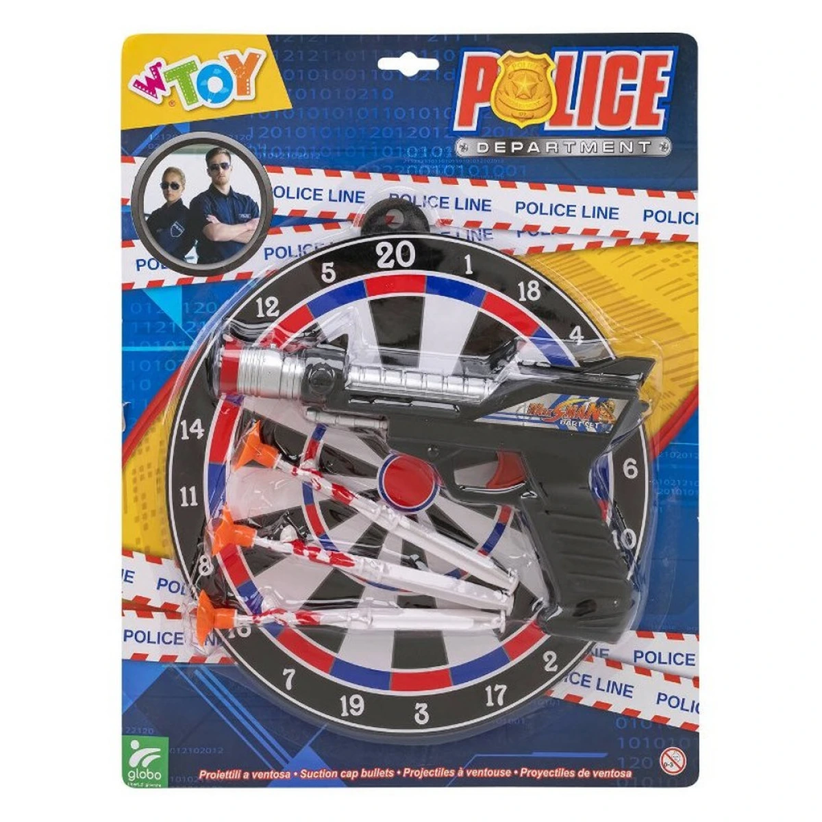GLOBO W' TOY ΠΑΙΔΙΚΟ ΠΑΙΧΝΙΔΙ ΣΚΟΠΟΒΟΛΗΣ 17705