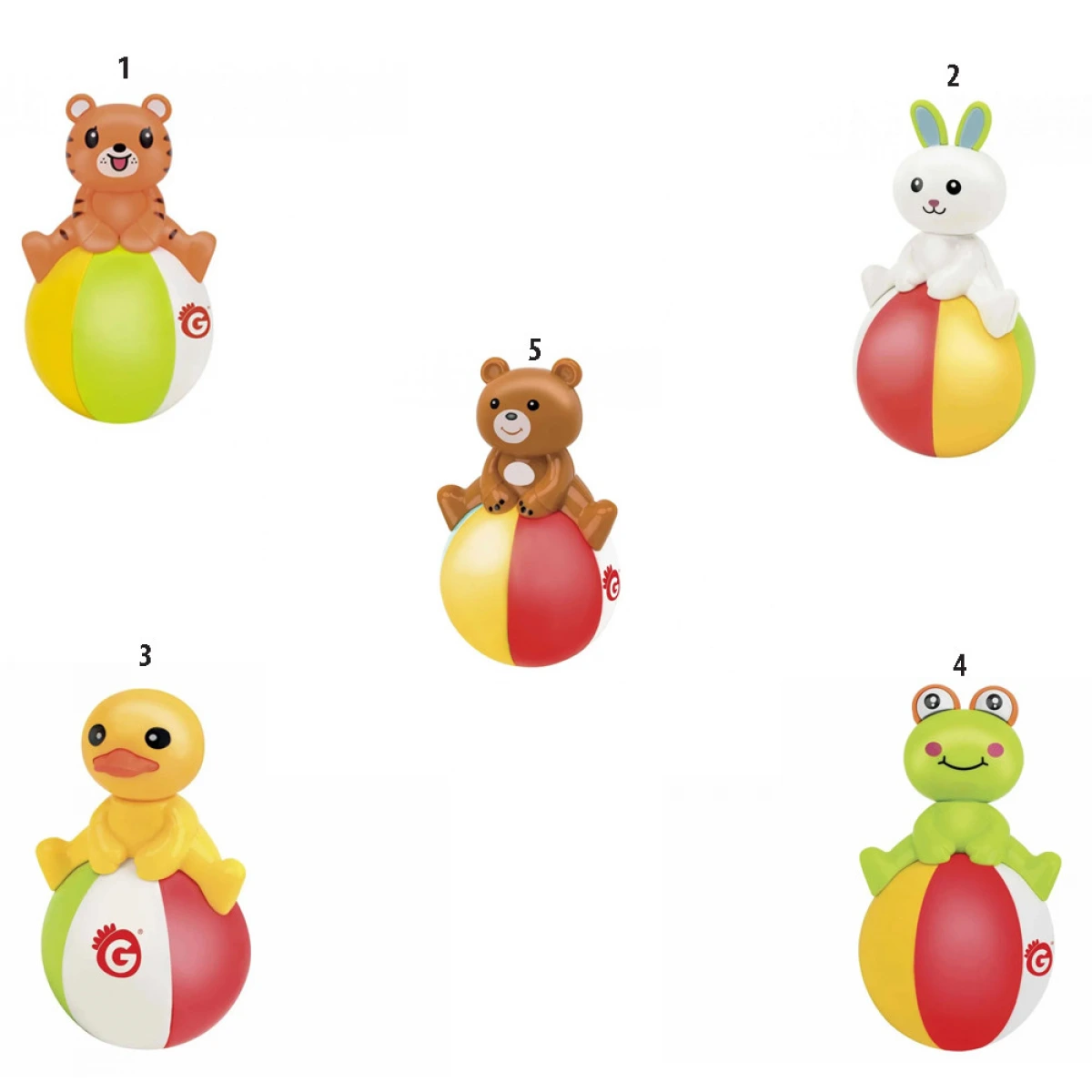 GLOBO BALL WITH ANIMAL AND SOUND 5579