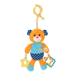 GLOBO TEDDY BEAR RATTLE 26CM 26003