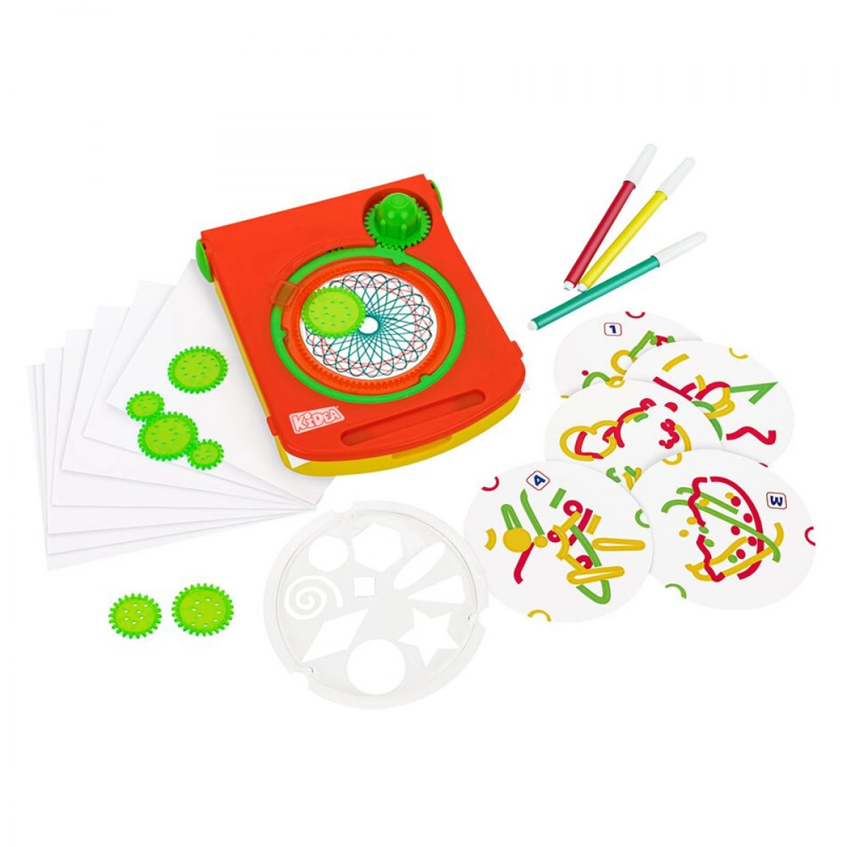 GLOBO ΣΠΕΙΡΟΓΡΑΦΟΣ -SPIRAL ΤΕΧΝΗ 6  ΣΤΕΝΣΙΛ 23008