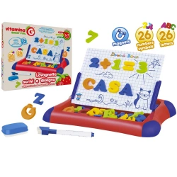 GLOBO ΜΑΓΝΗΤΙΚΟΣ ΠΙΝΑΚΑΣ ΜΕ ΓΡΑΜΜΑΤΑ ΚΑΙ ΑΡΙΘΜΟΥΣ 28316