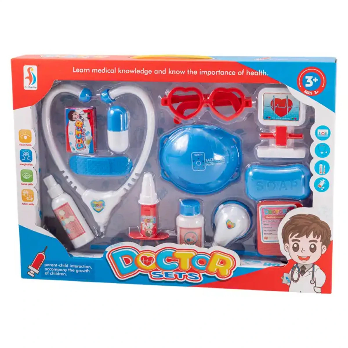 GOUNARIDIS TOYS ΣΕΤ ΓΙΑΤΡΟΥ ΝΕΟ ΜΕ ΠΟΛΛΑ ΑΞΕΣΟΥΑΡ 903040