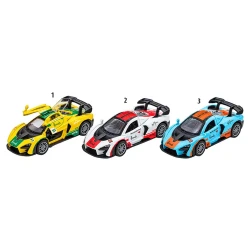 GOUNARIDIS TOYS ΜΕΤΑΛΛΙΚΟ ΑΓΩΝΙΣΤΙΚΟ ΑΥΤΟΚΙΝΗΤΟ PULL BACK ΜΕ ΑΝΟΙΓΟΜΕΝΕΣ ΠΟΡΤΕΣ ΚΑΙ ΠΙΣΩ ΜΗΧΑΝΗ Τ2004Α129