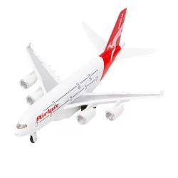 GOUNARIDIS TOYS ΑΕΡΟΠΛΑΝΟ ΜΕΤΑΛΛΙΚΟ Β/Ο ΦΩΤΑ - ΗΧΟΙ (23 ΕΚΑΤΟΣΤΑ) 746876-Α380