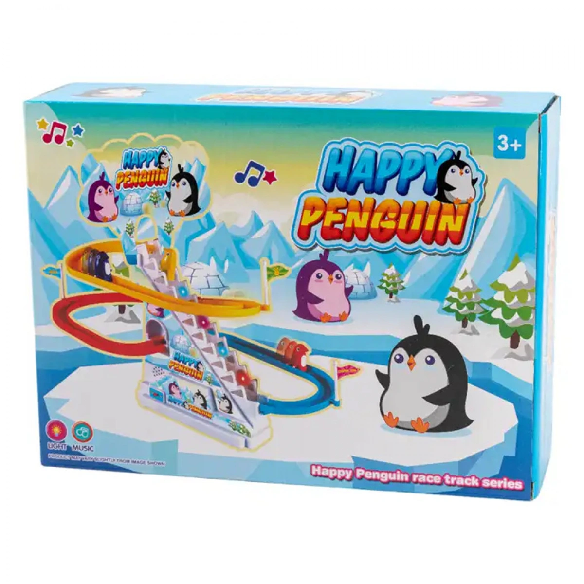 GOUNARIDIS TOYS PENGUINS ON SLIDES WITH MUSIC 616-18