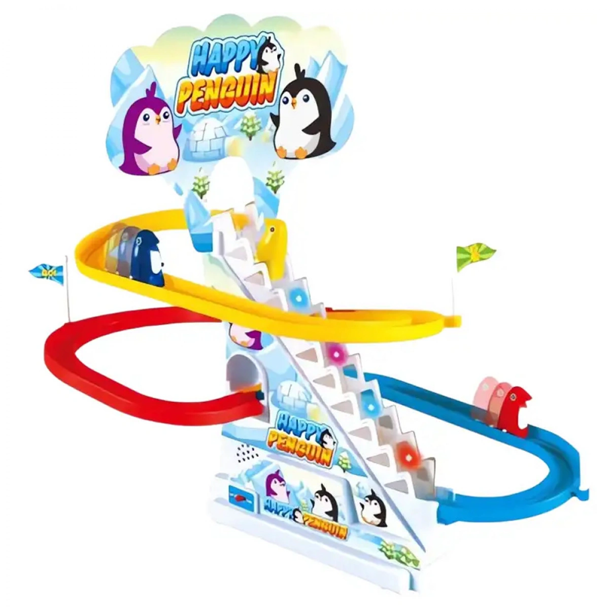 GOUNARIDIS TOYS PENGUINS ON SLIDES WITH MUSIC 616-18
