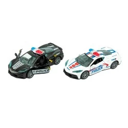 GOUNARIDIS TOYS ΜΕΤΑΛΛΙΚΟ ΑΣΤΥΝΟΜΙΚΟ 1:32 PULL BACK K164B10