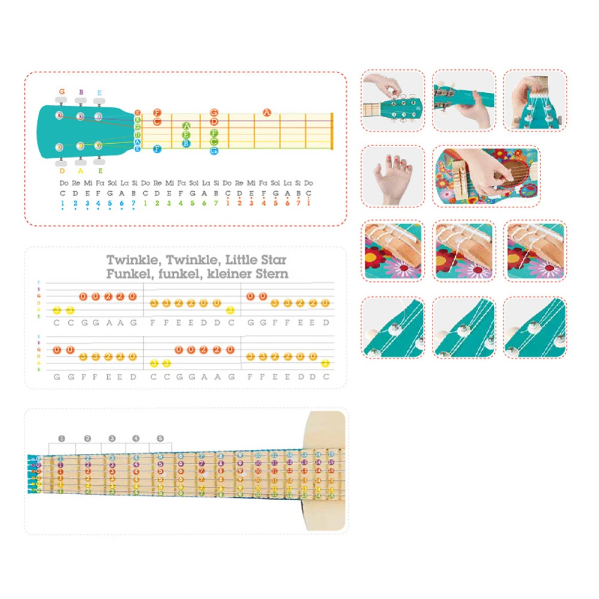 HAPE EARLY MELODIES ΞΥΛΙΝΗ ΚΙΘΑΡΑ 0600