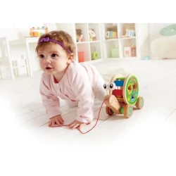 HAPE PUSH & PULL ΞΥΛΙΝΟ ΣΥΡΟΜΕΝΟ ΣΑΛΙΓΚΑΡΙ Ε0349