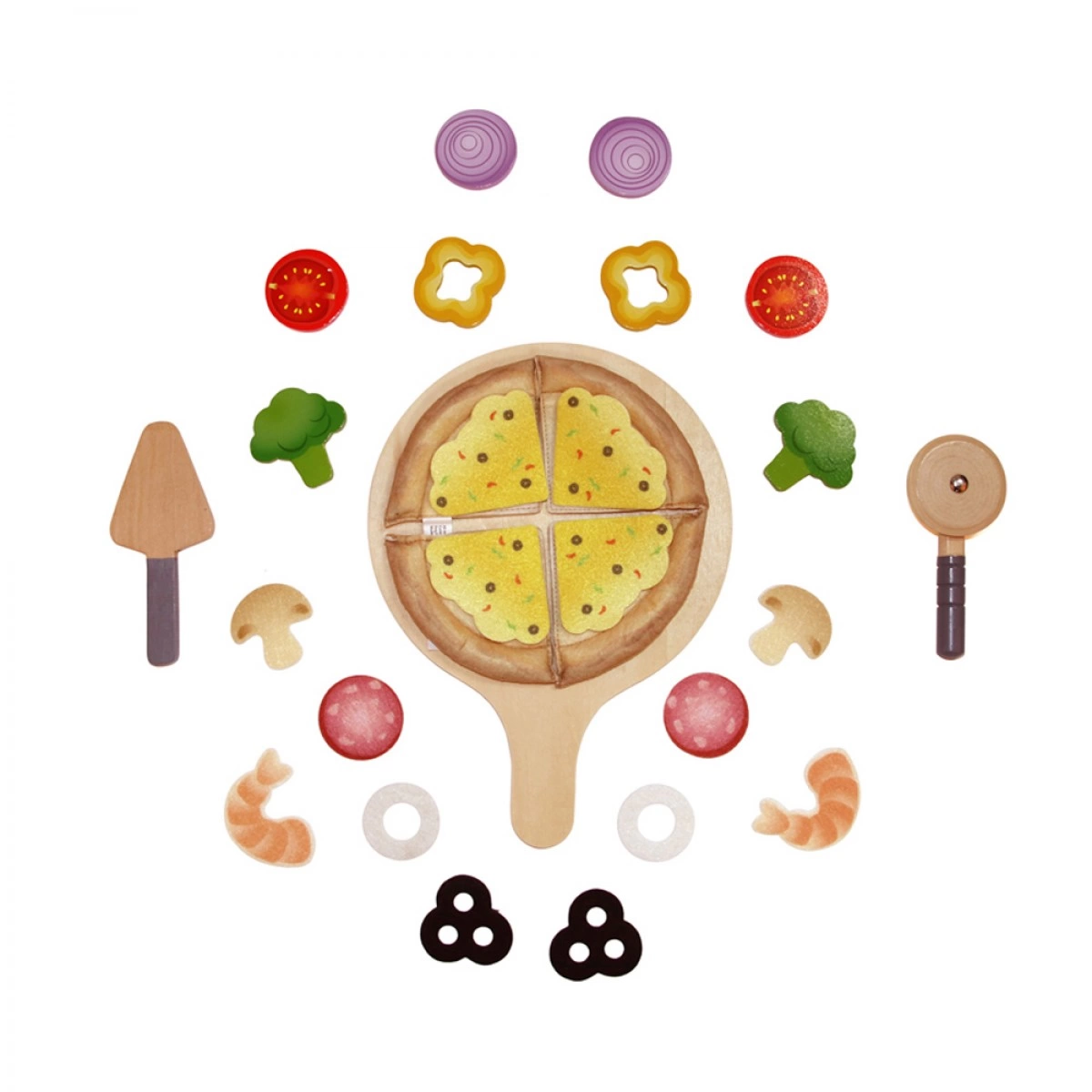 HAPE PLAYFULLY DELICIOUS ΣΕΤ ΠΙΤΣΑ Ε3173