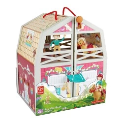 HAPE HAPPY FAMILY ΞΥΛΙΝΟΣ ΣΤΑΒΛΟΣ ΠΟΝΥ Ε3409