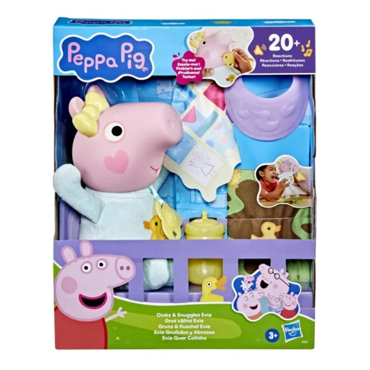 HASBRO PEPPA OINKS & SNUGGLES EVIE NO G1637