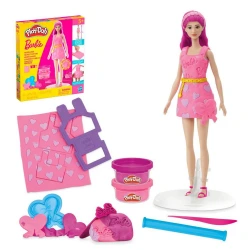 HASBRO PLAY-DOH BARBIE DESIGNER DOLLS HEARTS AND HAIR G1354/G1357