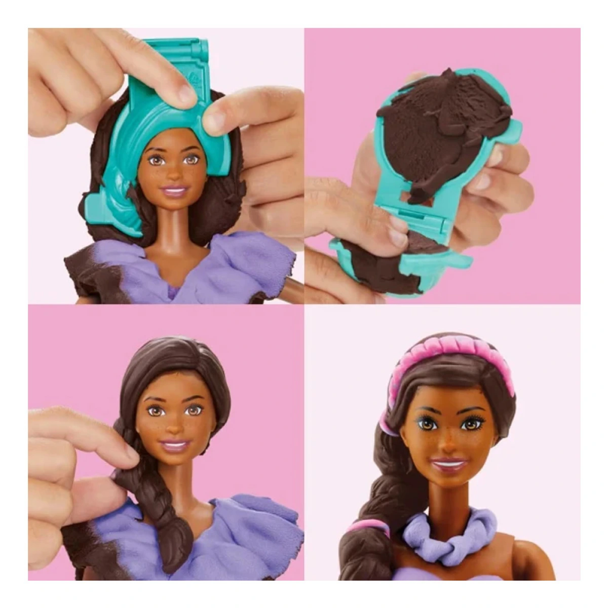 HASBRO PLAY-DOH BARBIE DESIGNER DOLLS FASHIONISTA RUFFLES G1354/G1359
