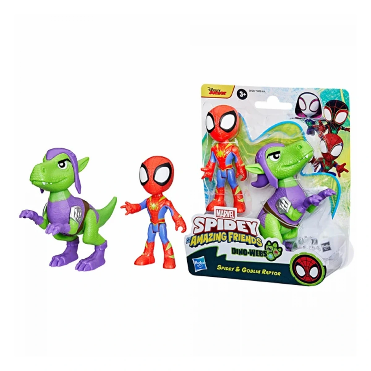 HASBRO SPIDEY AND HIS AMAZING FRIENDS SPIDEY AND GOBLIN RAPTOR G0120/F9478