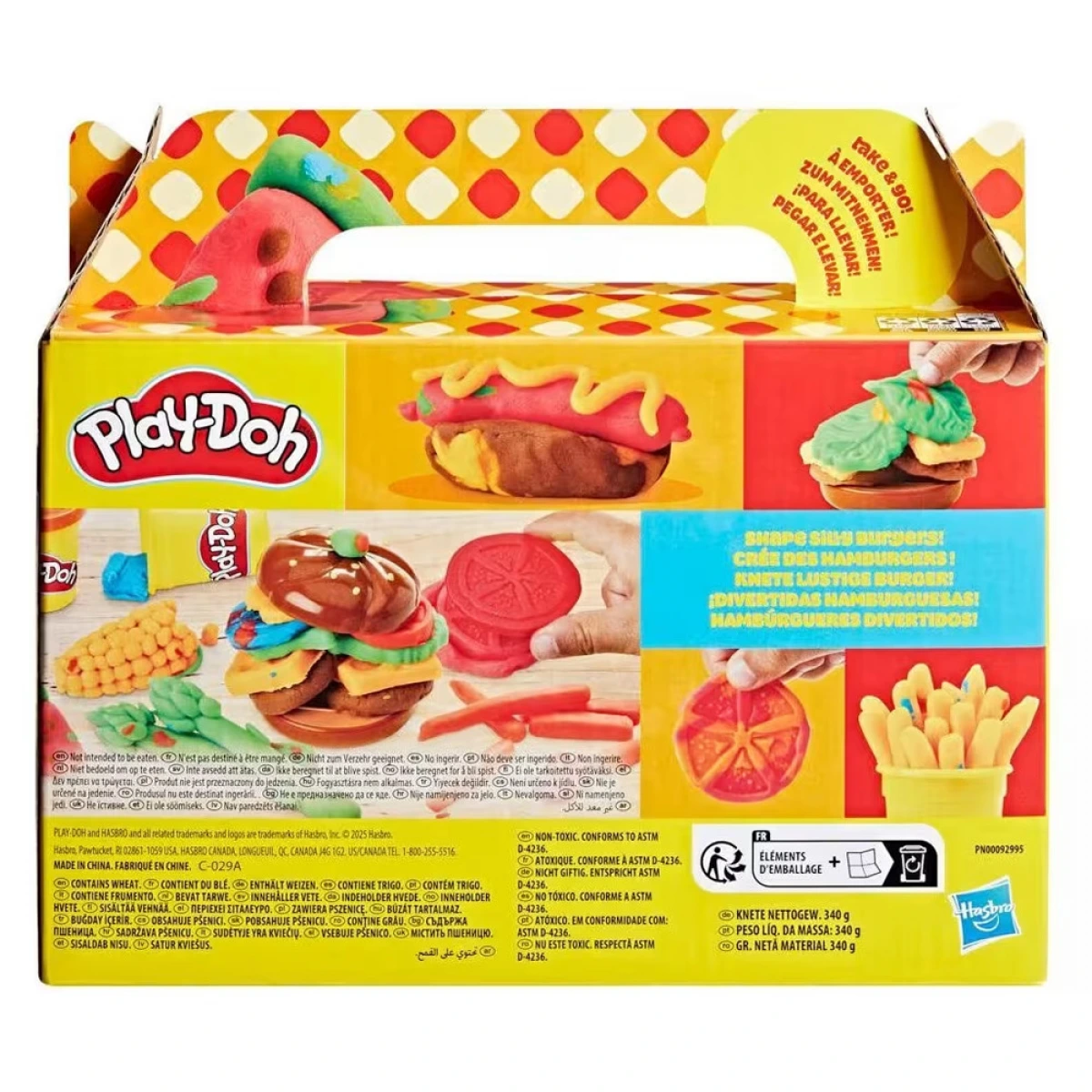 HASBRO FOOD SHAPES GRILL FUN PLAYSET G1609