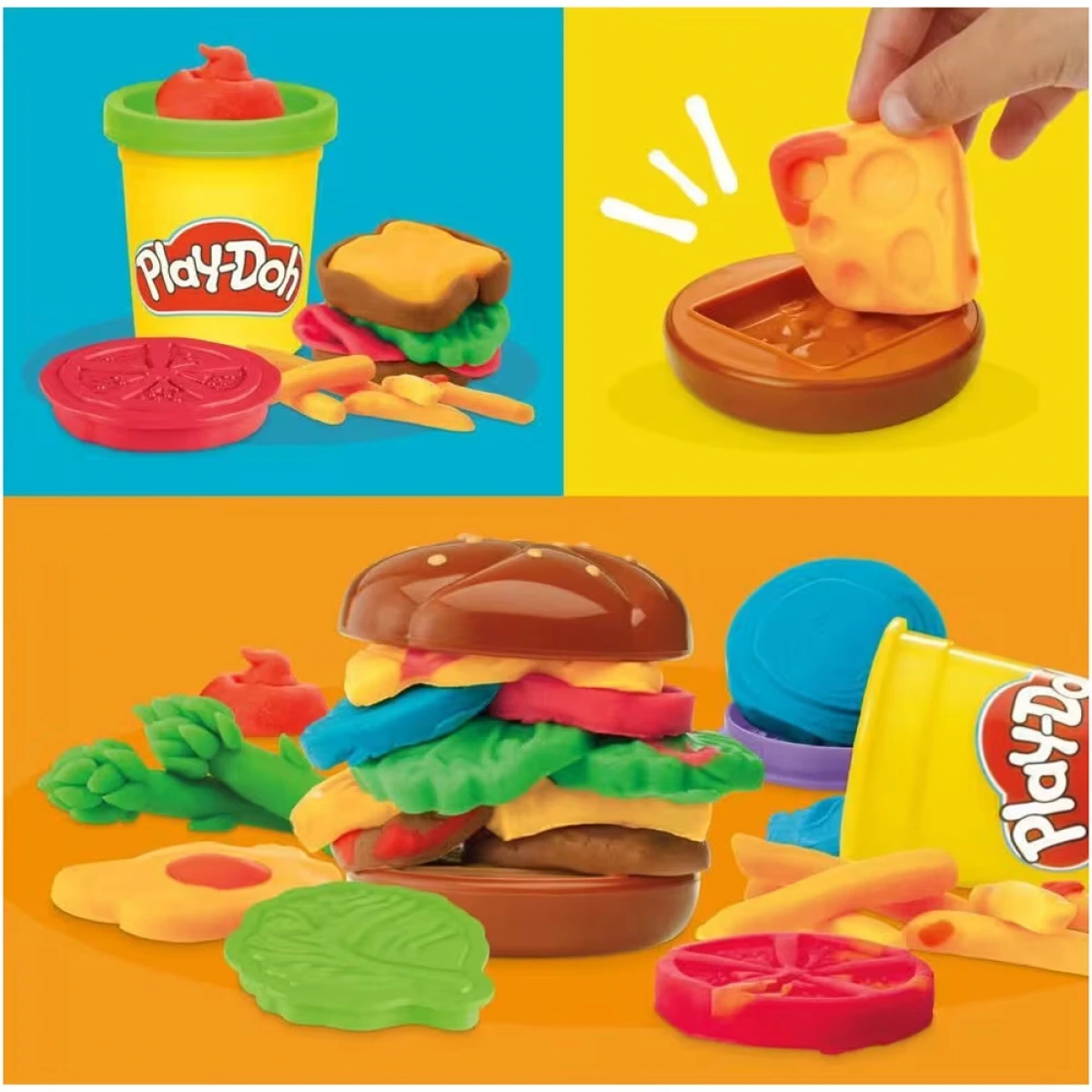 HASBRO FOOD SHAPES GRILL FUN PLAYSET G1609