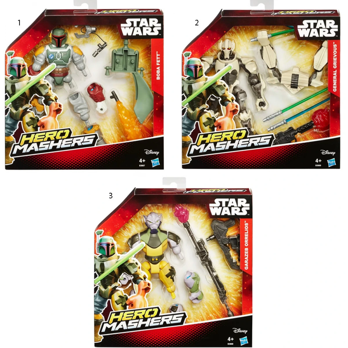 HASBRO STAR WARS ΦΙΓΟΥΡΕΣ B3668