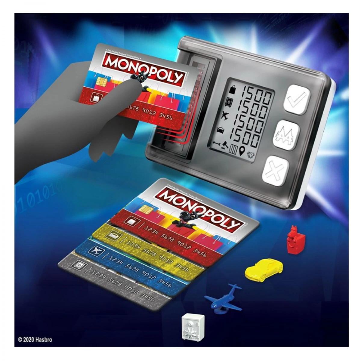 HASBRO ΕΠΙΤΡΑΠΕΖΙΟ MONOPOLY SUPER ELECTRONIC BANKING  89780