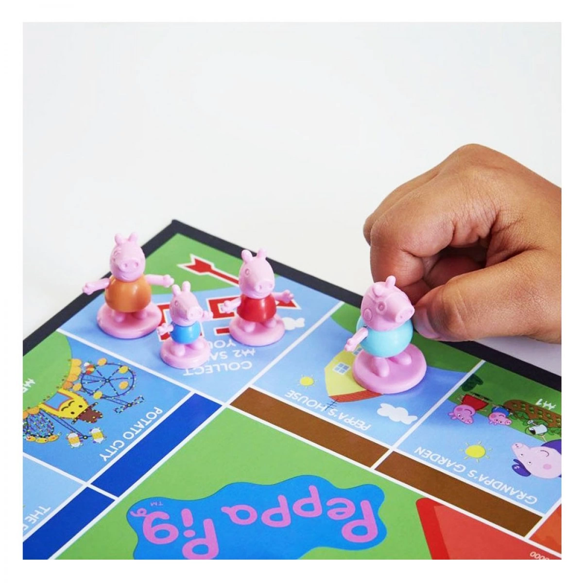 HASBRO BOARD GAME MONOPOLY JUNIOR PEPPA F1656