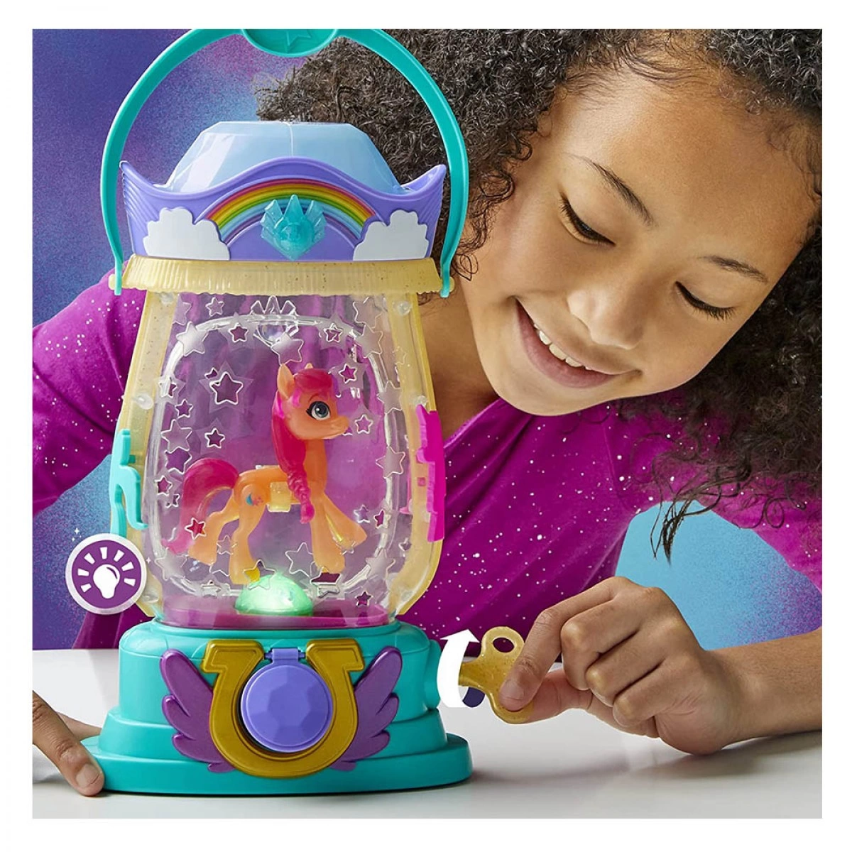 HASBRO MLP PONY SPARKLE REVEAL LANTERN F3329