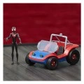 HASBRO SPIDER-MAN VERSE VEHICLE AND 6 IN FIGURE F5620