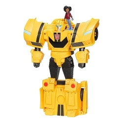 HASBRO TRANSFORMER EARTHSPARK SPINCHANGER BUMBLEBEE F7662