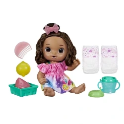 HASBRO BABY ALIVE FRUITY SIPS LEMON BRUNET  73570