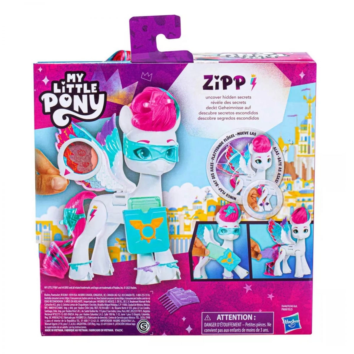 HASBRO MY LITTLE PONY WING SUPRISE ZIPP STORM F6346/F6446