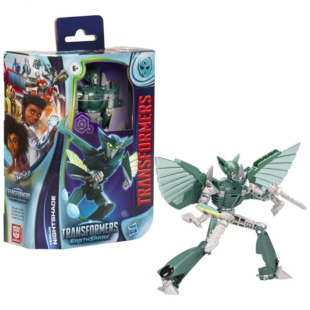 HASBRO TRANSFORMERS EARTHSPARK DELUXE TERRAN NIGHTSHADE F62310/6738