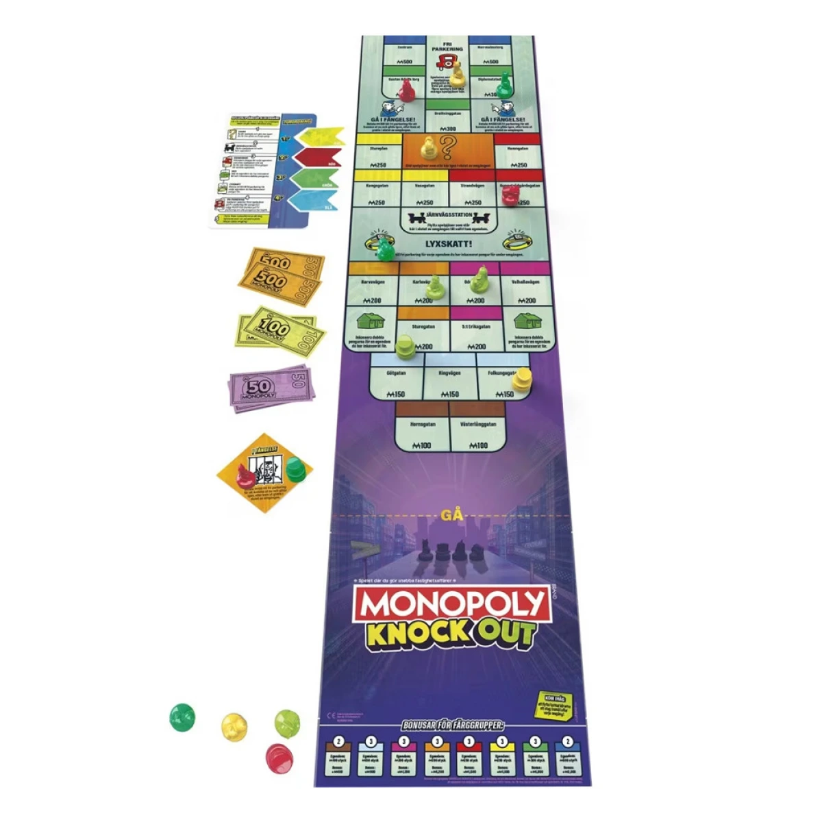 HASBRO MONOPOLY KNOCKOUT F8995