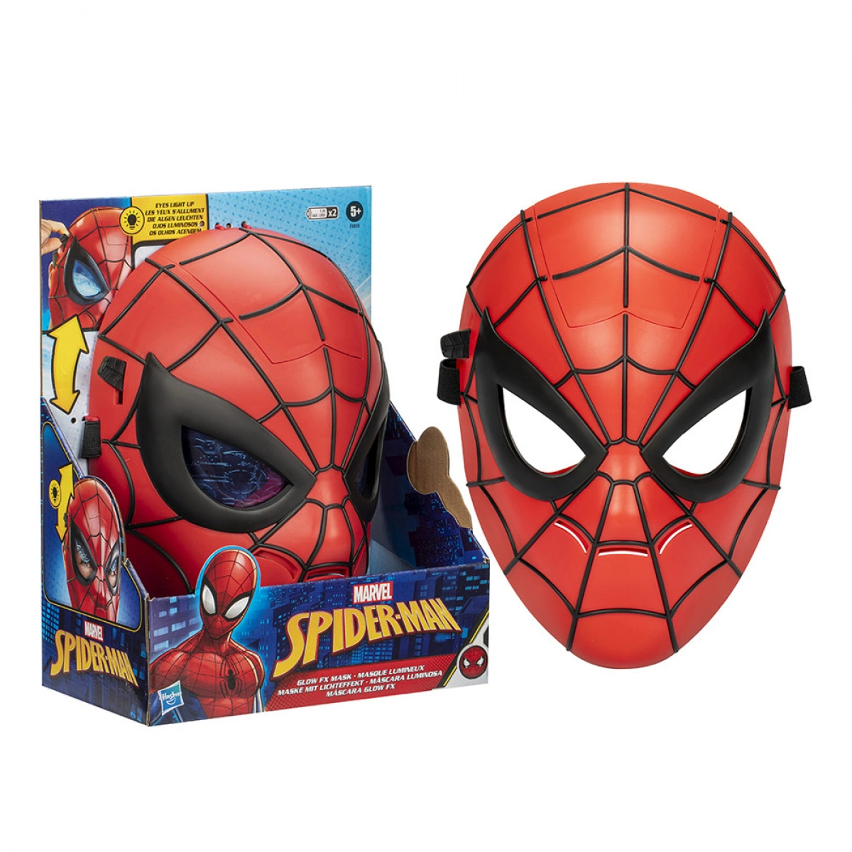HASBRO SPIDER-MAN GLOW FX MASK F8839