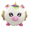 --- LITTLE BIGGIES FOODIES ΛΟΥΤΡΙΝΗ ΜΠΑΛΑ UNICORN (ΑΣΠΡΟ)  EOL03761