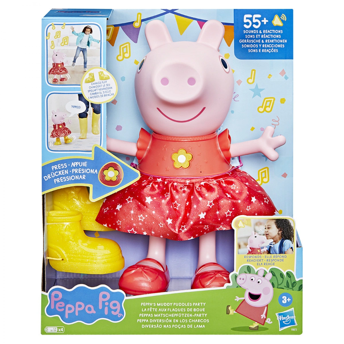 HASBRO PEPPA PIG PEPPAS MUDDY PUDDLES PARTY 8873