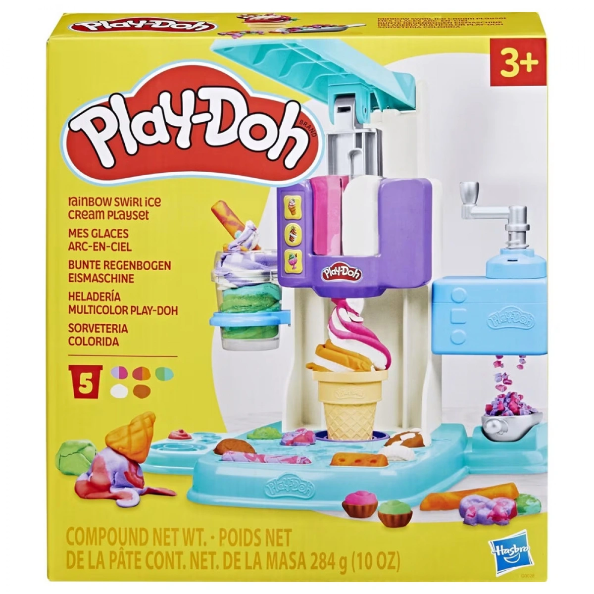 HASBRO RAINBOW SWIRL ICE CREAM PLAYSET 0028
