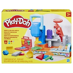 HASBRO PLAY DO STAMP N SAW TOOL BENCH F9141