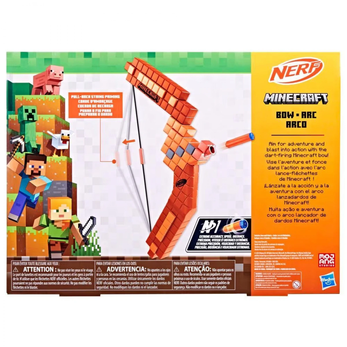 HASBRO NERF MINECRAFT BOW G1120