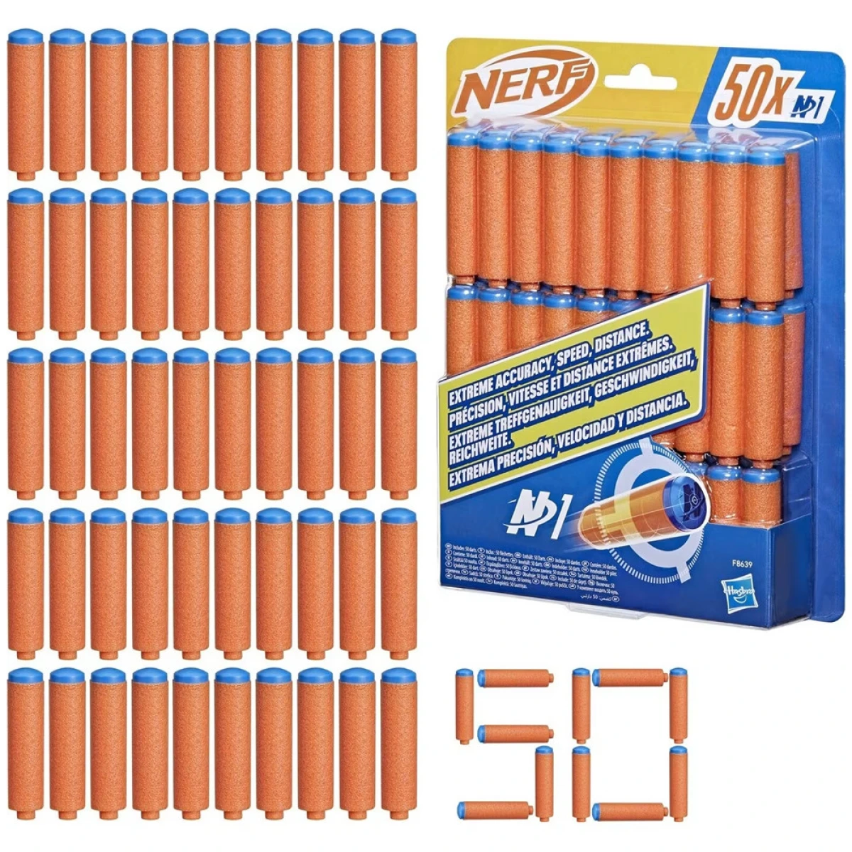 HASBRO NERF 'N SERIES REFIL 50ΤΕΜ 8639